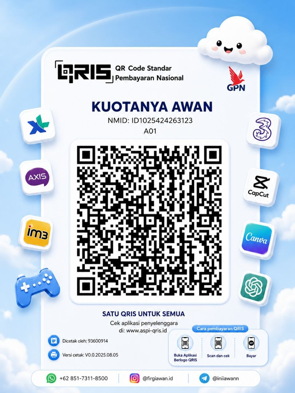 QRIS Support Awan
